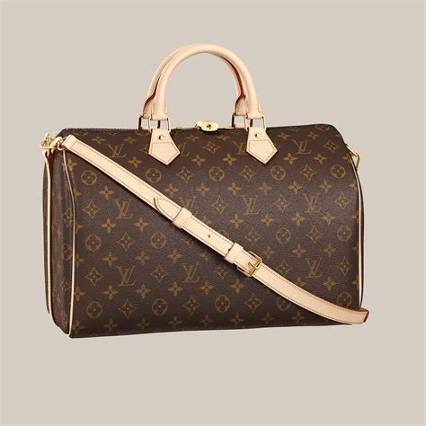 lv speedy 35 with strap|louis vuitton speedy 35 monogram.